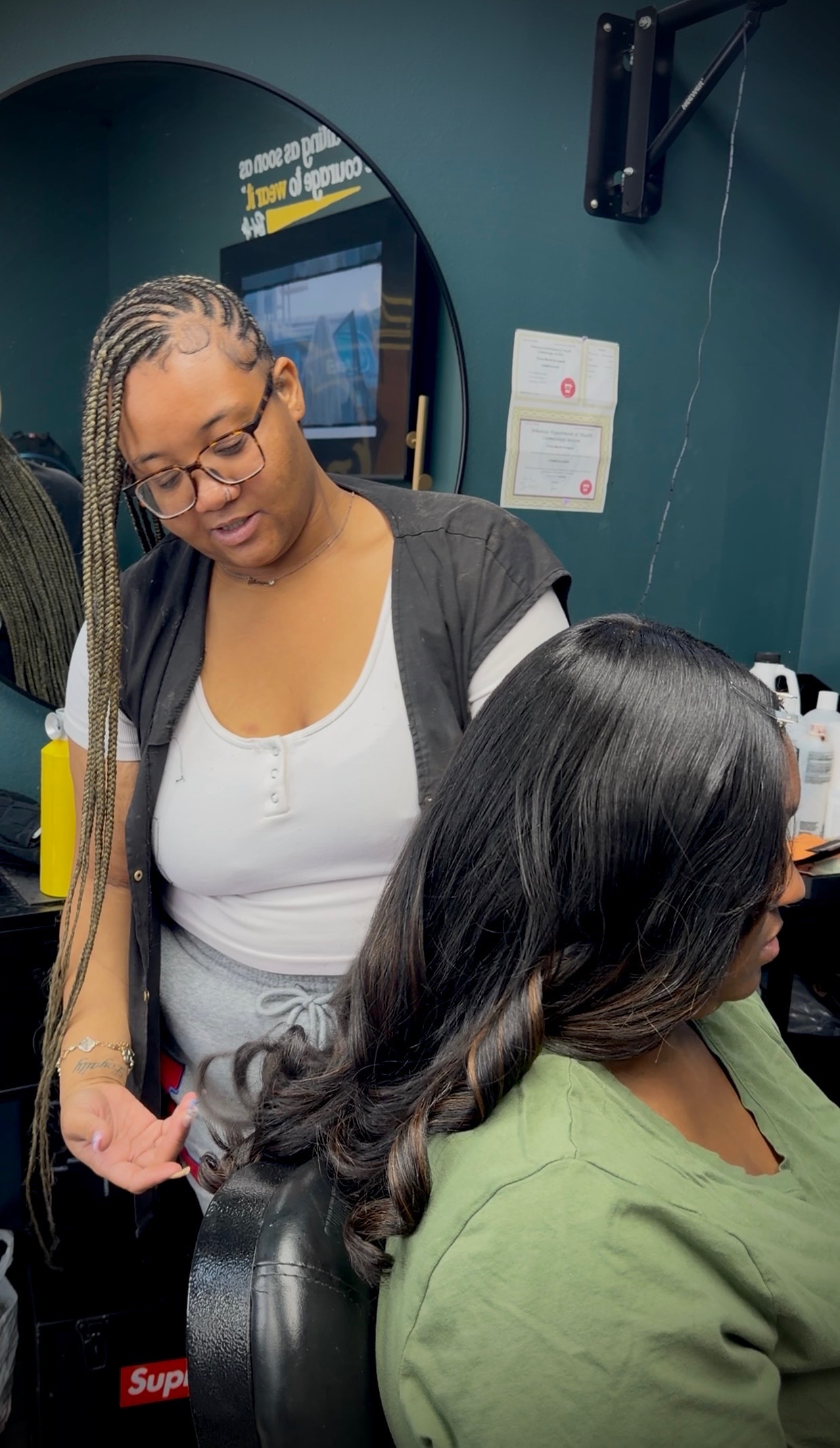 Amara Styles, Crown Cuts' in-house stylist